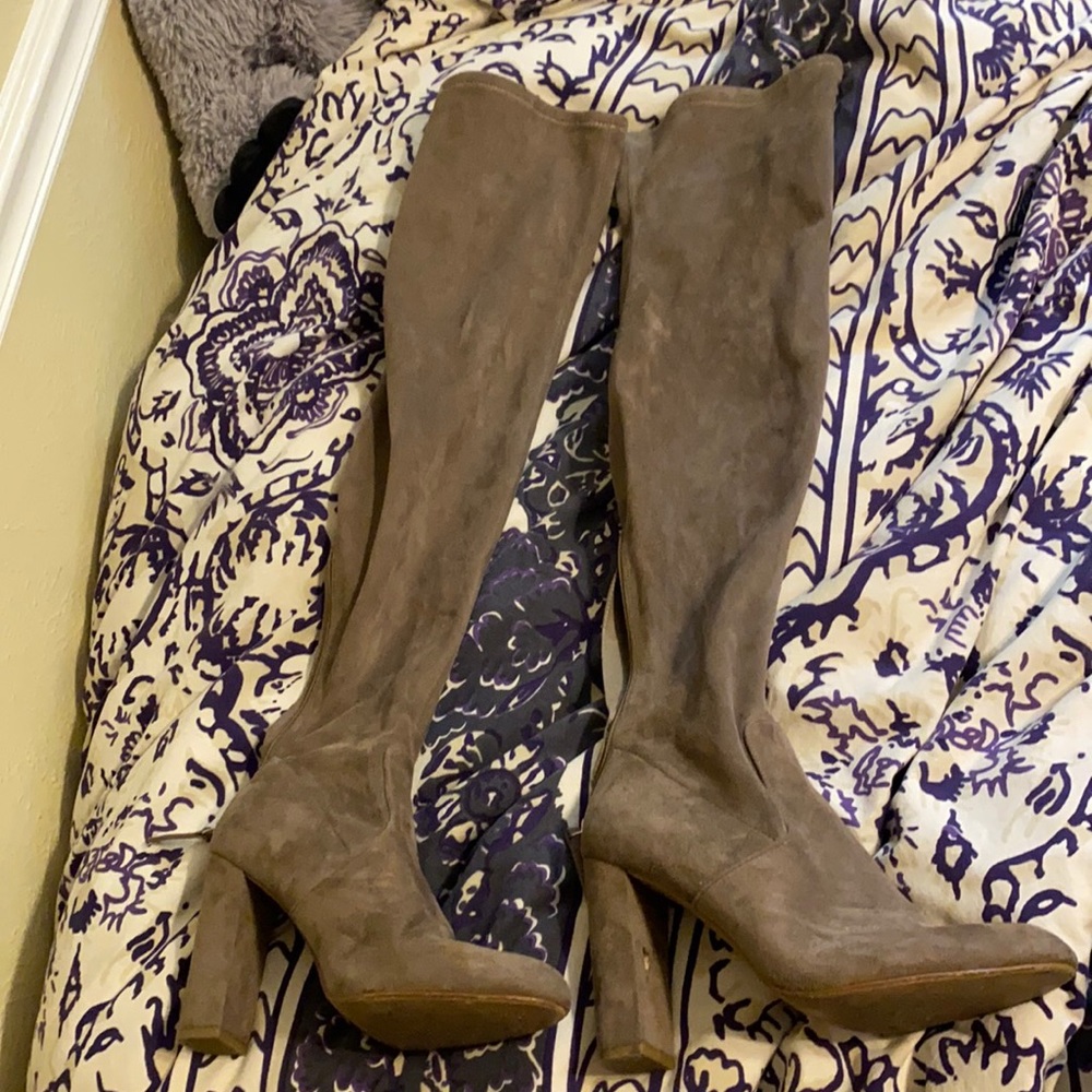 Steve Madden Suede Over the Knee Boots